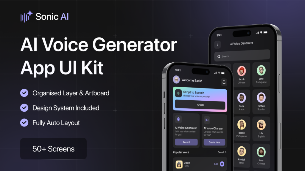 AI voice generator dashboard interface comparison for beginners