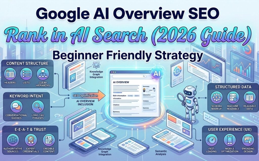 how Google AI Overview works diagram