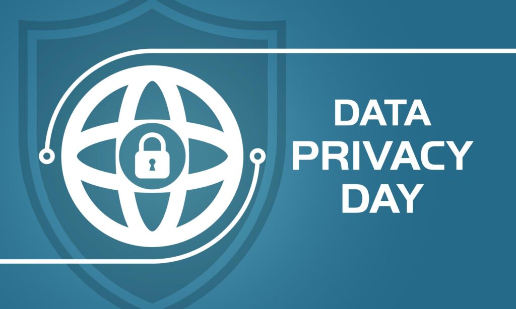 website data privacy and security protection concept