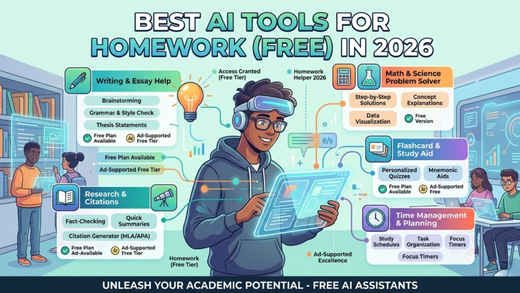 AI tools for homework