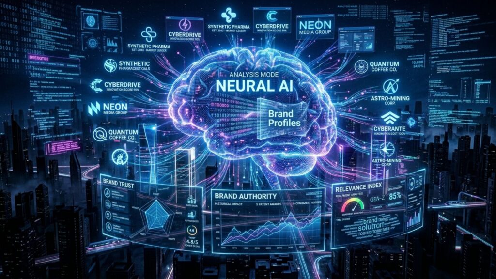 AI search visibility concept