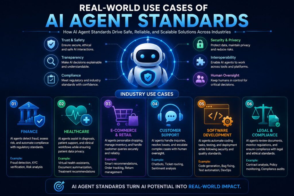 Real-World Use Cases of AI Agent Standards