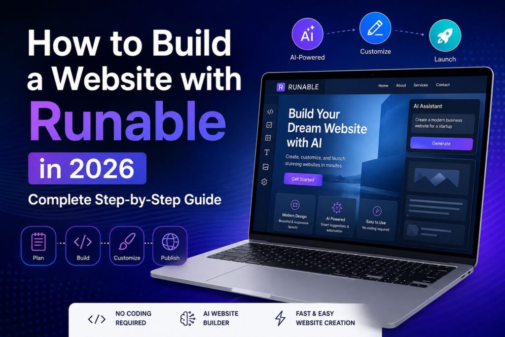 How to build a website with Runable AI website builder in 2026