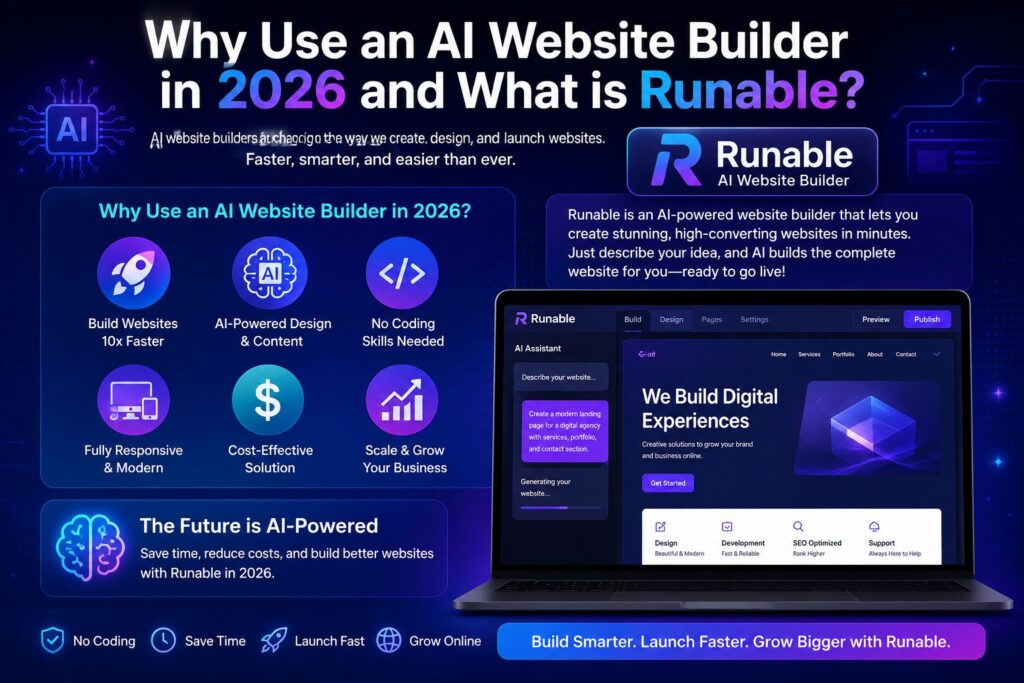 Why Use an AI Website Builder in 2026 and What is Runable.